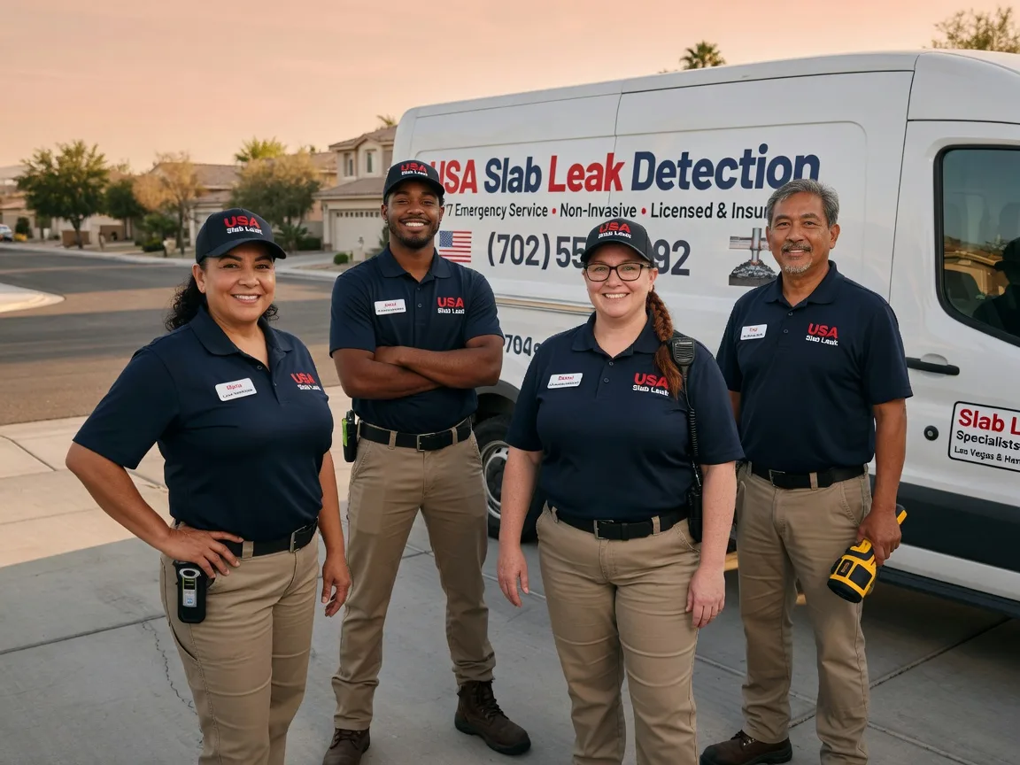 Slab Leak Repair company in Hampton, IL